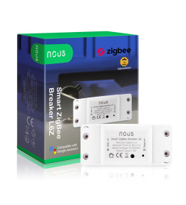 NOUS L6Z ZigBee Smart Switch Breaker with Power Monitoring