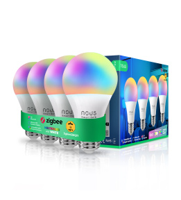 NOUS P3Z Smart ZigBee Bulb RGB E27 (4pcs)