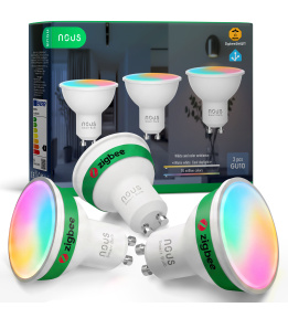 NOUS P8Z ZigBee Smart Bulb RGB GU10 (3pcs)