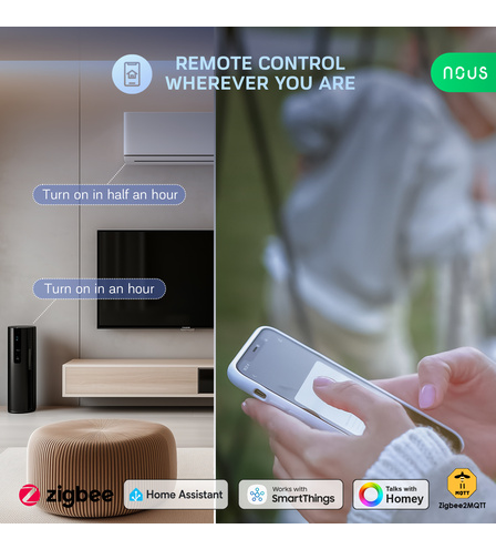 Smart ZigBee Power Strip NOUS A11Z