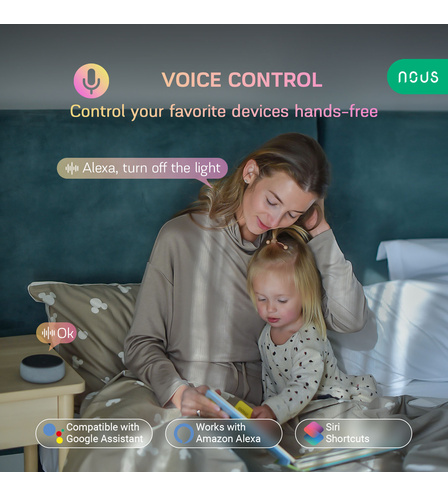 Smart Wifi Socket NOUS A1 (2pcs)