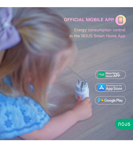 Smart Wifi Socket NOUS A1 (2pcs)