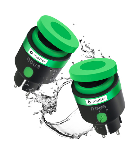NOUS A6M Matter Smart Outdoor Socket (2pcs)