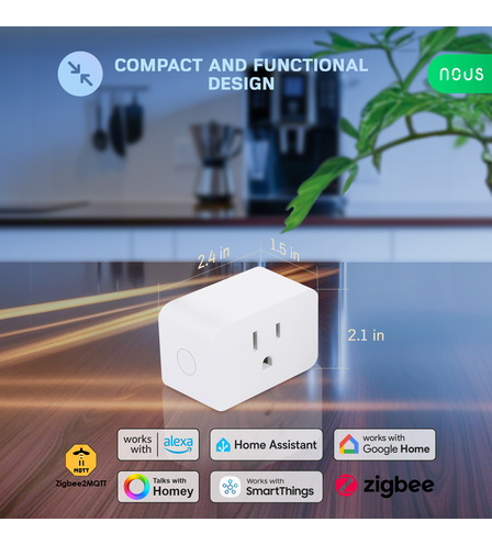 Smart ZigBee Socket NOUS A9Z (4pcs)