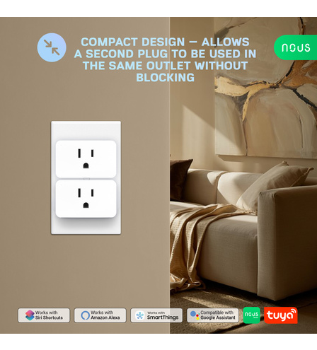 Smart Wifi Socket NOUS A9 (4pcs)