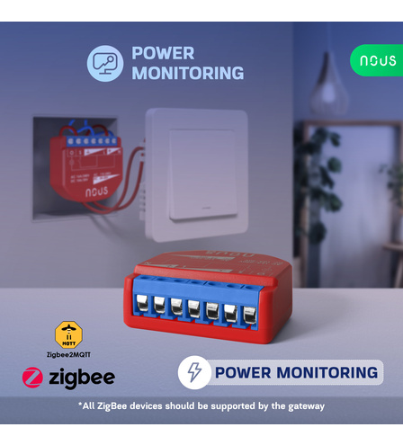 Nous B2Z ZigBee Smart Switch Module (1 channel, with PM)