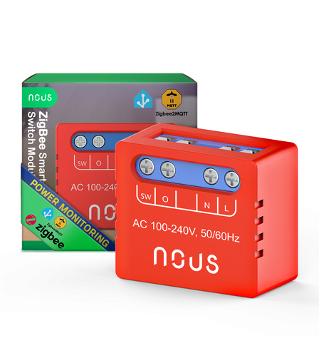 Nous B5Z ZigBee MINI Smart Switch Module (1 channel, with PM)