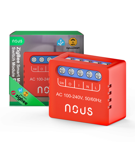 Nous B6Z ZigBee MINI Smart Switch Module (1 channel, no PM)
