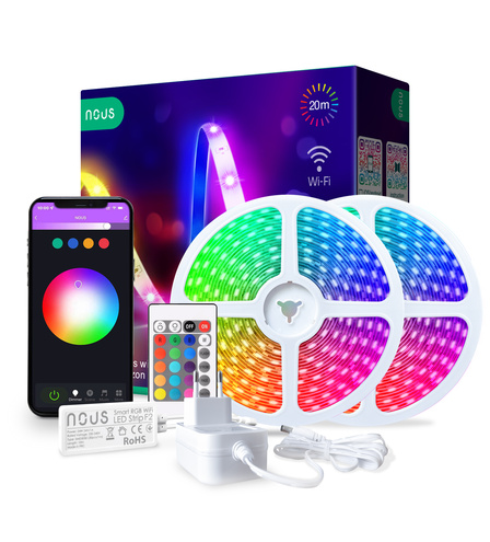 Smart 20m RGB WiFi Led Strip F3