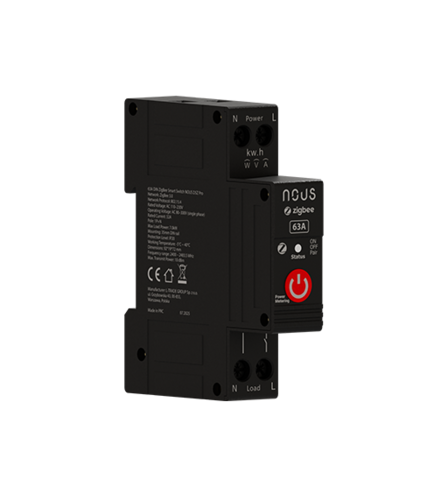 NOUS D6 WiFi DIN Smart Switch 1-63A