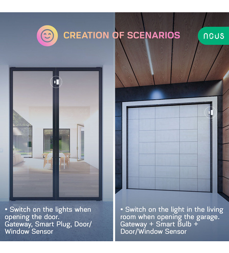 NOUS E3 ZigBee Smart Door and Window Sensor 