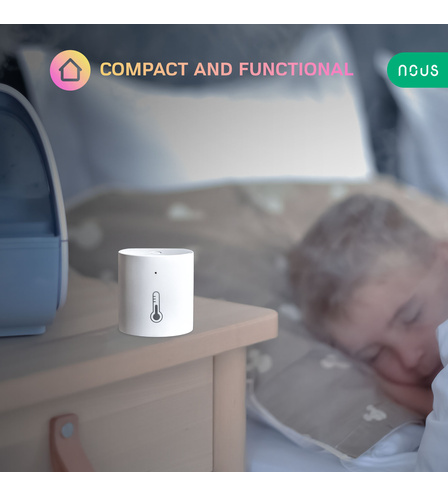 NOUS E5 ZigBee Smart Temperature and Humidity Sensor 