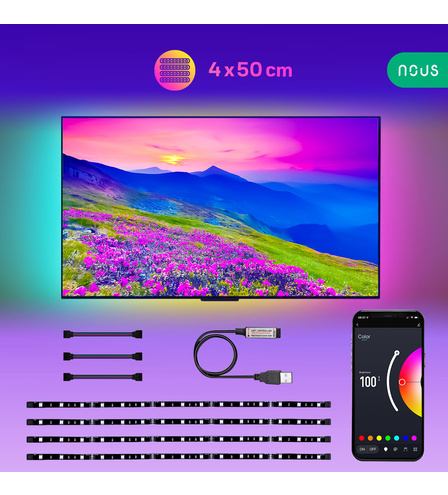 Smart RGB 2m TV Led Strip Nous F7