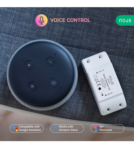 NOUS L6Z ZigBee Smart Switch Breaker with Power Monitoring