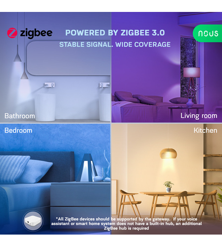 NOUS P3Z Smart ZigBee Bulb RGB E27 (2pcs)