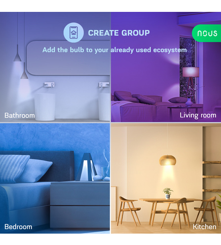 NOUS P4 Smart Matter Bulb RGB E14 (2pcs)