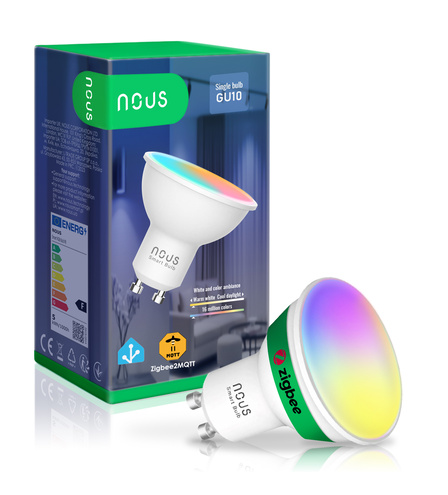 NOUS P8Z ZigBee Smart Bulb RGB GU10