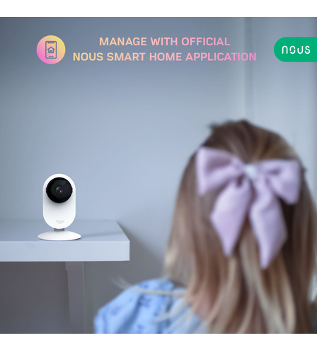 Nous W3 Smart WiFi Camera 2MP FullHD 1080p