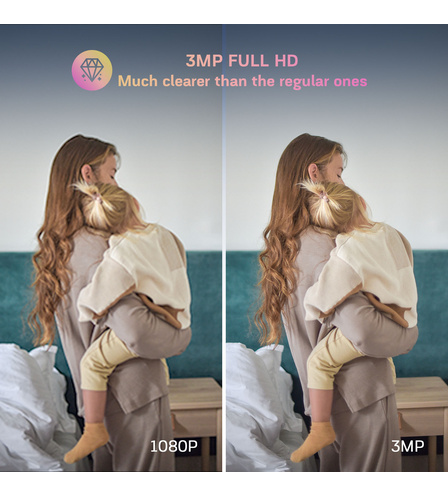 Nous W5 Smart WiFi Camera PTZ 3MP