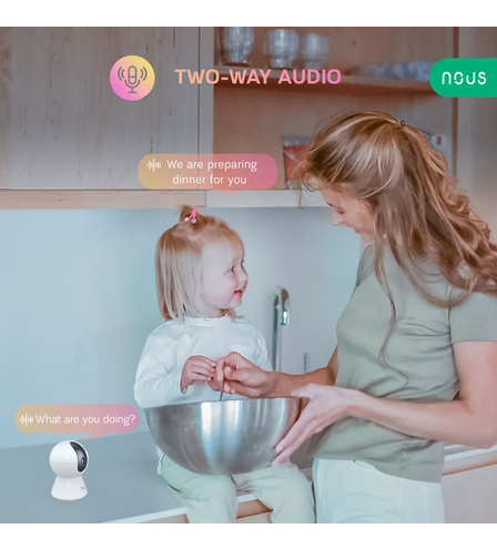 Nous W5 Smart WiFi Camera PTZ 3MP