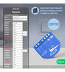 Nous B1T WiFi Tasmota Switch Module (1 channel, no PM, ESP32) 