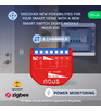 Nous B3Z ZigBee Smart Switch Module (2 channels, with PM)