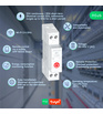 NOUS D6 WiFi DIN Smart Switch 1-63A