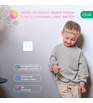 Nous LZ2 Smart ZigBee Touch (L+N/L) 2 channel Light Switch